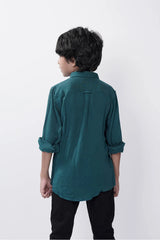Boy's Shirt (2-7Y) (Dk. Green)