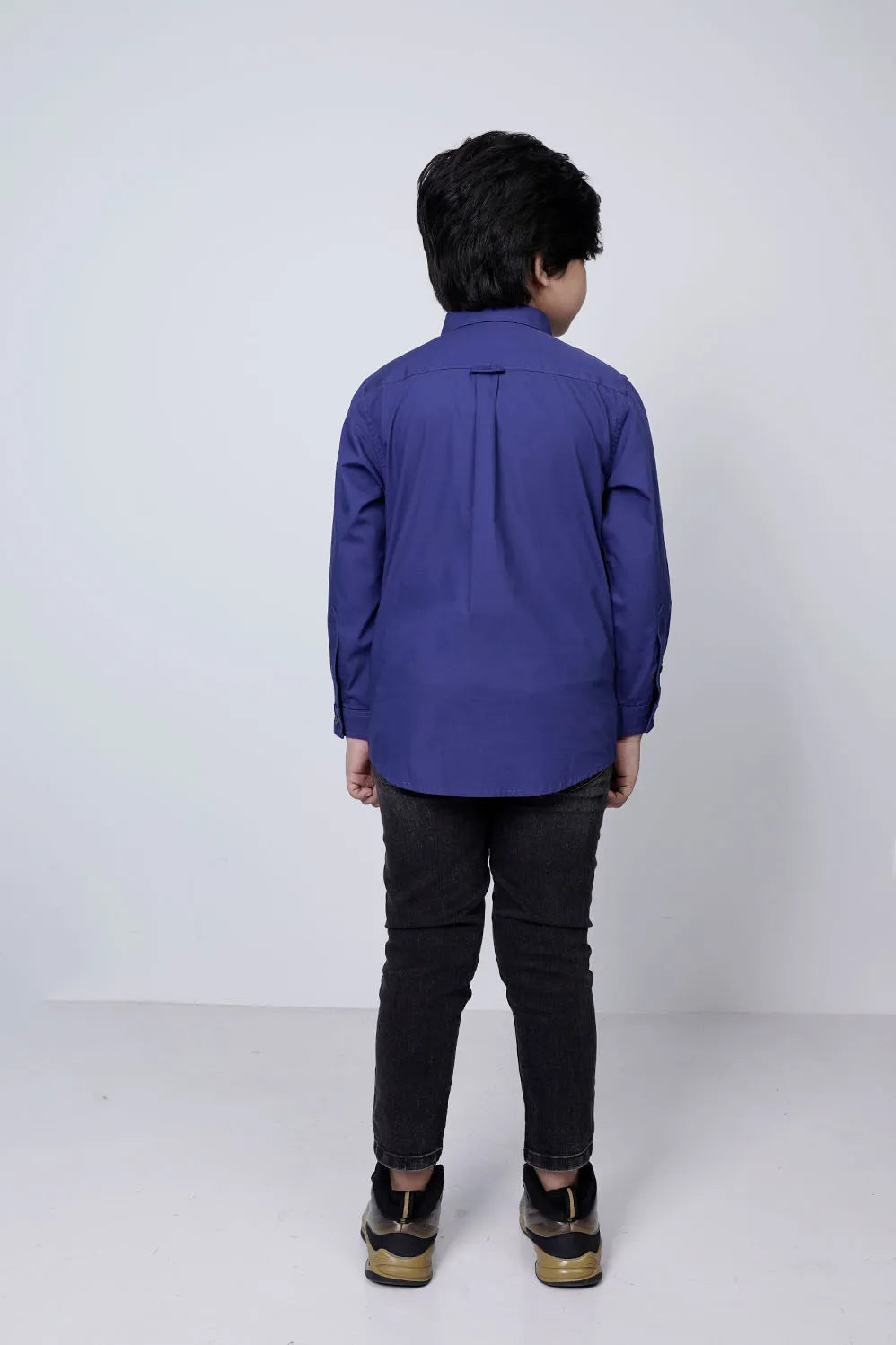 Boy's Shirt (2-7Y) (Royal Blue)