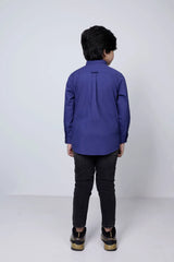 Boy's Shirt (2-7Y) (Royal Blue)