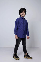 Boy's Shirt (2-7Y) (Royal Blue)