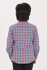 Boy's Shirt (2-7Y) (Red Check)