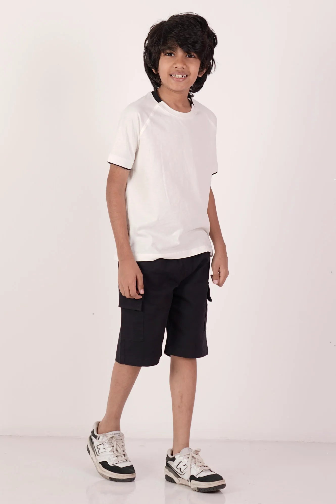 Boy's Shorts (2-7Y) (Navy)