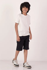 Boy's Shorts (2-7Y) (Navy)