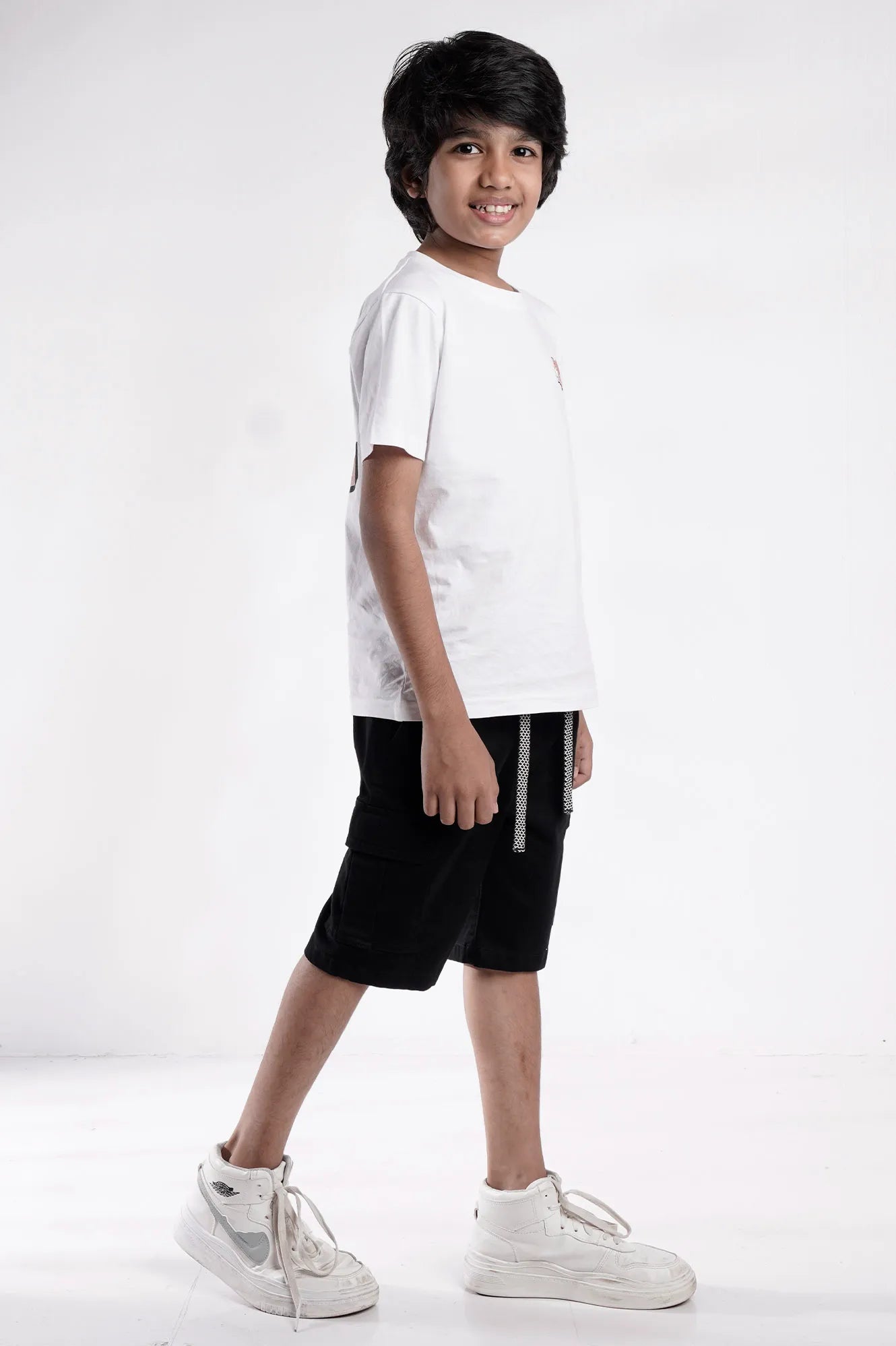 Boy's Shorts (8-13Y) (Black)