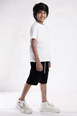 Boy's Shorts (8-13Y) (Black)
