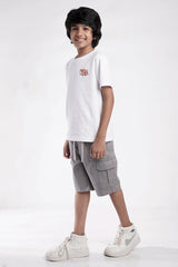 Boy's Shorts (2-7Y) (Grey)