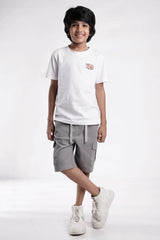 Boy's Shorts (2-7Y) (Grey)