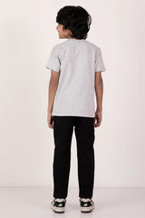 Boy's T-shirt (2-7Y) (Grey)