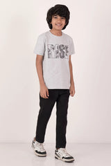 Boy's T-shirt (2-7Y) (Grey)