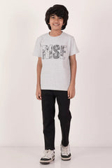 Boy's T-shirt (2-7Y) (Grey)