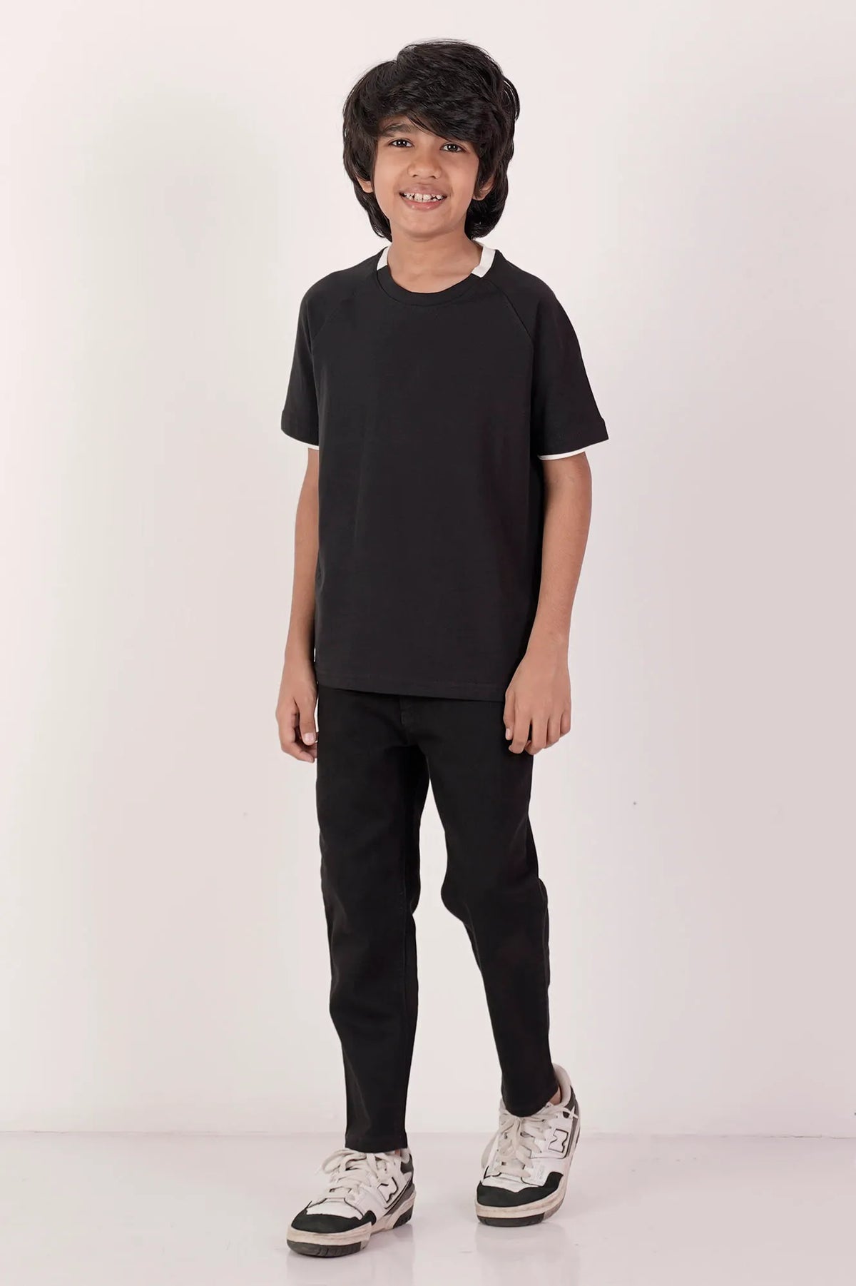 Boy's T-shirt (2-7Y) (Black)