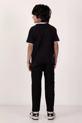 Boy's T-shirt (2-7Y) (Black)