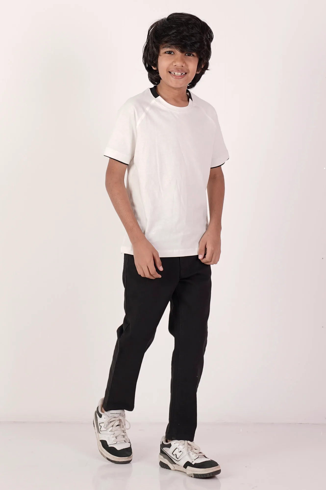 Boy's T-shirt (2-7Y) (White)