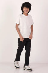 Boy's T-shirt (2-7Y) (White)