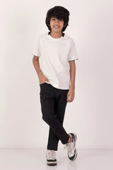 Boy's T-shirt (2-7Y) (White)