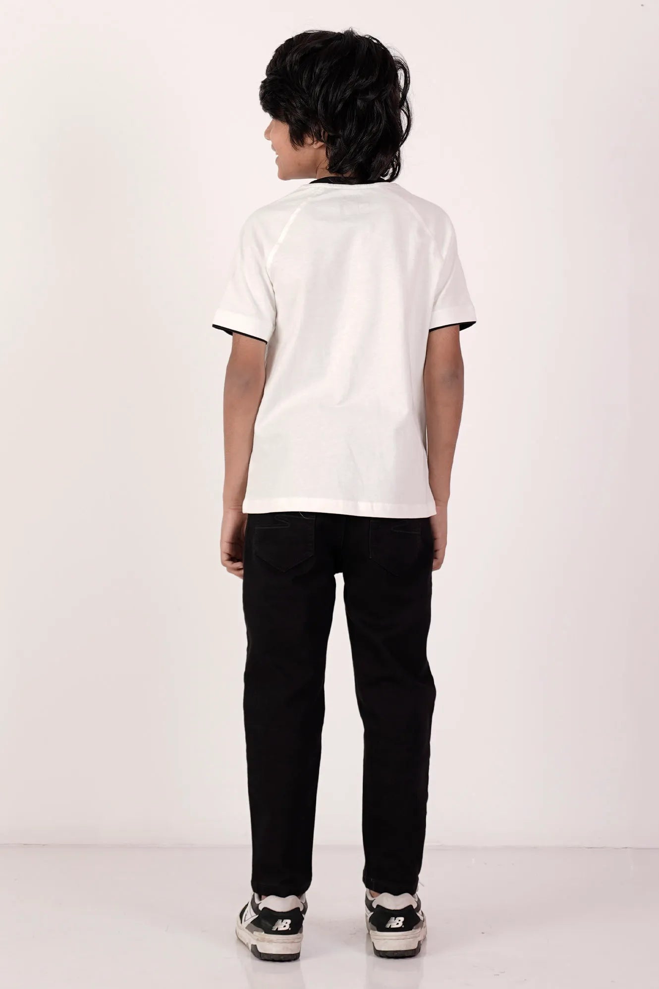Boy's T-shirt (2-7Y) (White)