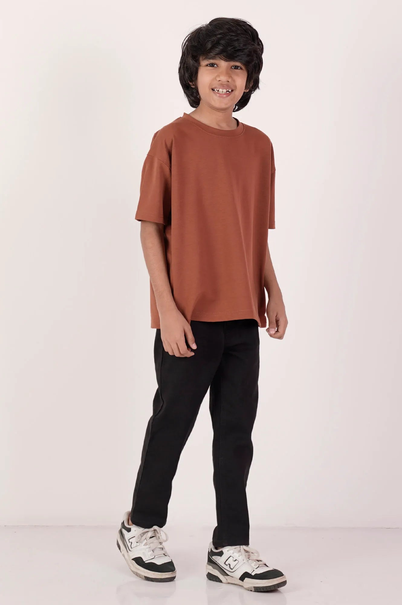 Boy's T-shirt (8-13Y) (Brown)