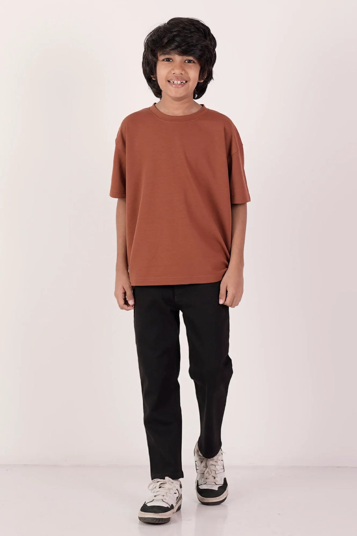 Boy's T-shirt (8-13Y) (Brown)