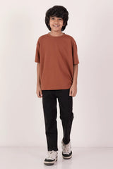 Boy's T-shirt (8-13Y) (Brown)