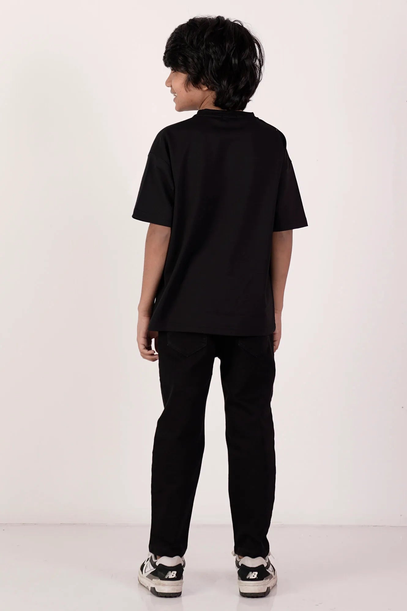 Boy's T-shirt (8-13Y) (Black)