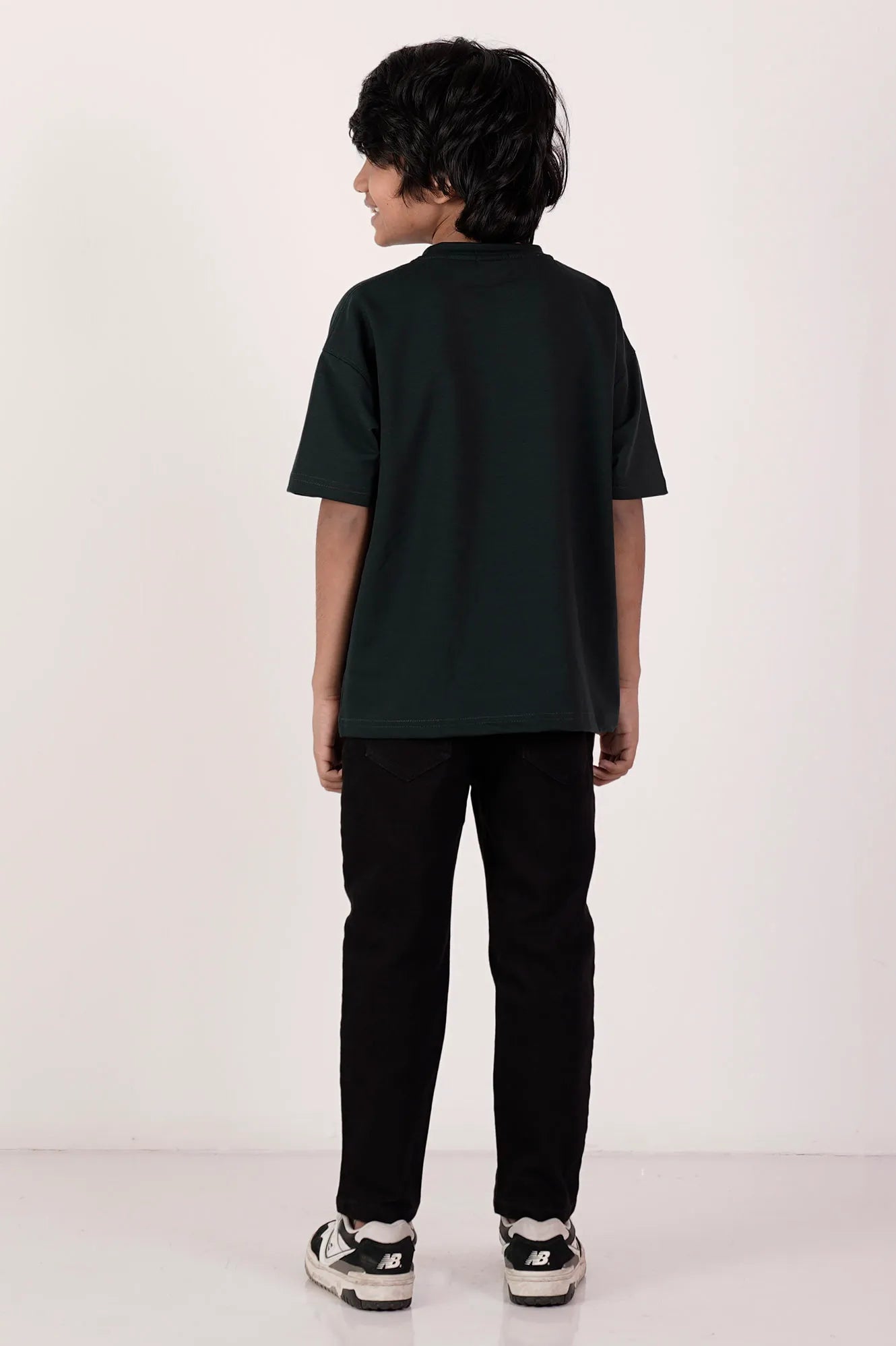 Boy's T-shirt (8-13Y) (Dk. Green)