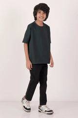 Boy's T-shirt (8-13Y) (Dk. Green)
