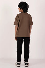 Boy's T-shirt (2-7Y) (Olive)