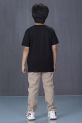 Boy's T-shirt (8-11Y) (Black)