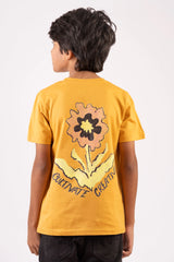 Boy's T-shirt (2-9Y) (Mustard)