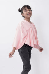 Girl's Casual Tops (8-13Y) (Salmon)