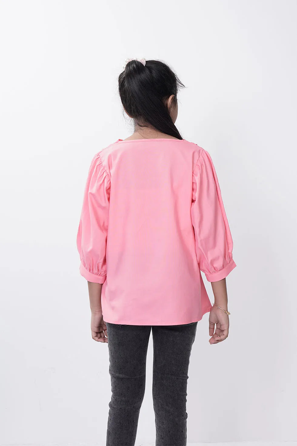 Girl's Casual Tops (8-13Y) (Pink)
