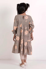 Girl's Dress (2-7Y) (Dusty Olive)