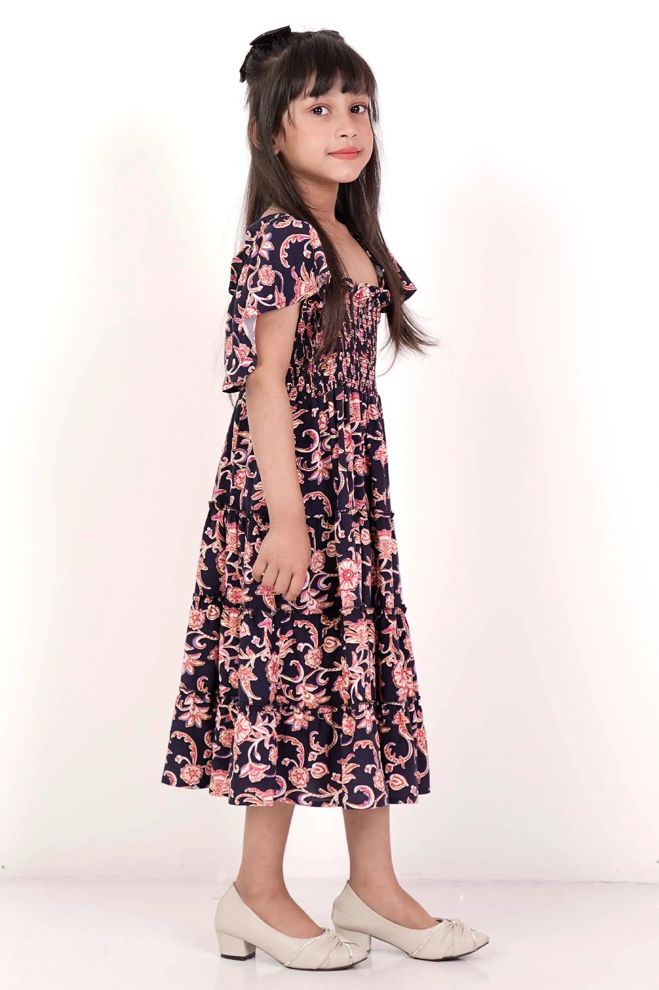Girl's Dress (8-13Y) (Navy)