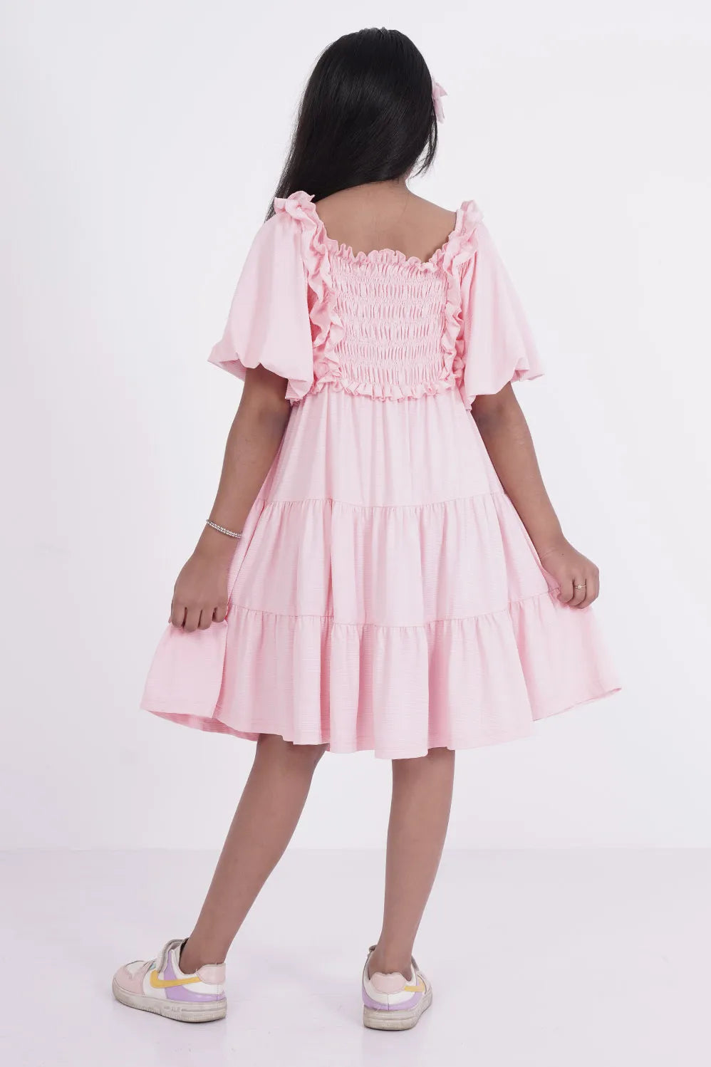 Girl's Dress (8-13Y) (Peach)