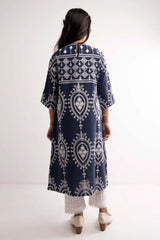 Girl's Ethnic Tops (2-7Y) (Navy)