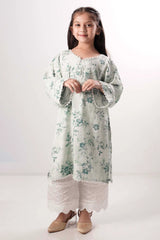 Girl's Ethnic Tops (8-13Y) (Teal Printed)