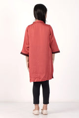 Girl's Ethnic Tops (2-7Y) (Orange)