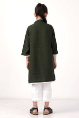 Girl's Ethnic Tops (2-7Y) (Olive)