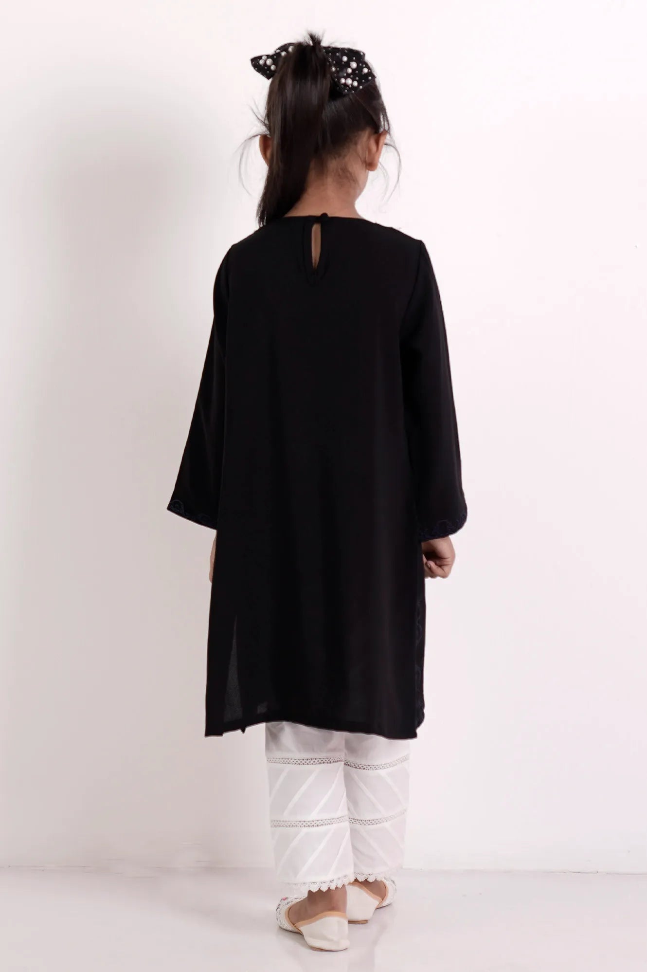 Girl's Ethnic Tops (8-13Y) (Black)
