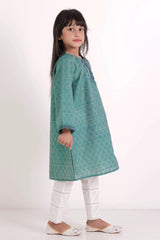 Girl's Ethnic Tops (8-13Y) (Green)
