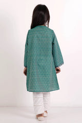 Girl's Ethnic Tops (8-13Y) (Green)