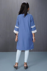 Girl's Ethnic Tops (8-13Y) (Navy)