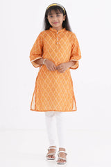 Girl's Ethnic Tops (8-13Y) (Mustard)