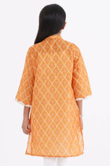 Girl's Ethnic Tops (8-13Y) (Mustard)