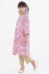 Girl's Ethnic Tops (8-13Y) (Rose)