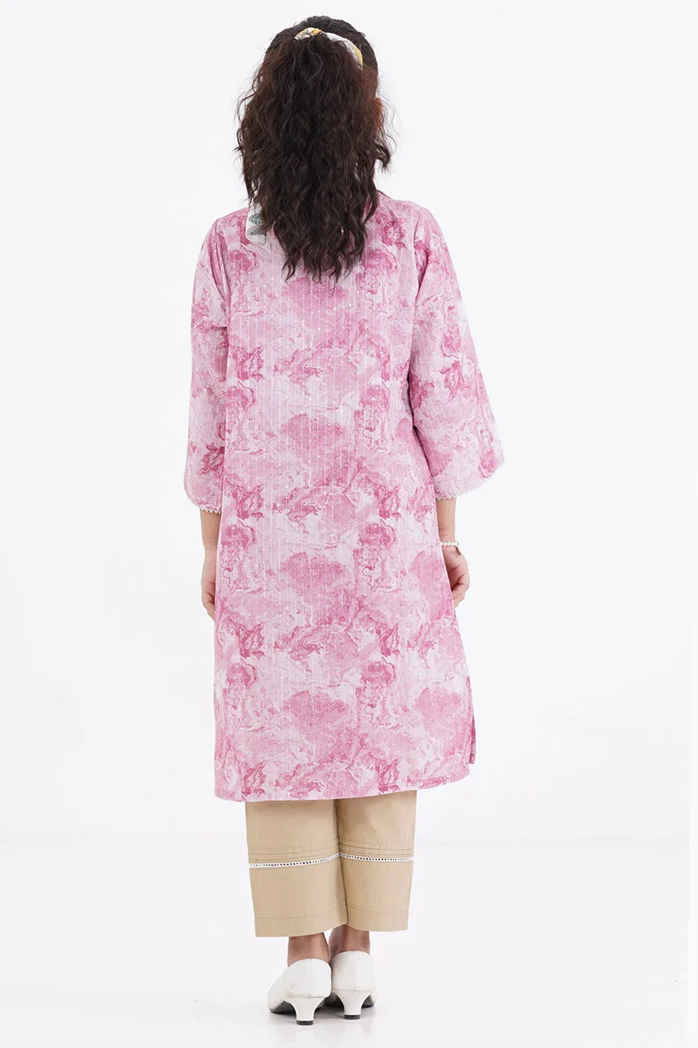 Girl's Ethnic Tops (8-13Y) (Rose)
