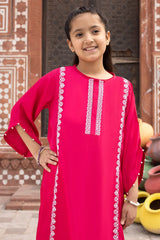 Girl's Ethnic Tops (8-13Y) (Pink)
