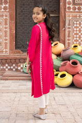 Girl's Ethnic Tops (8-13Y) (Pink)