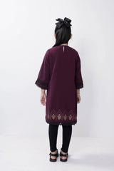 Girl's Ethnic Tops (2-7Y) (Dk. Purple)