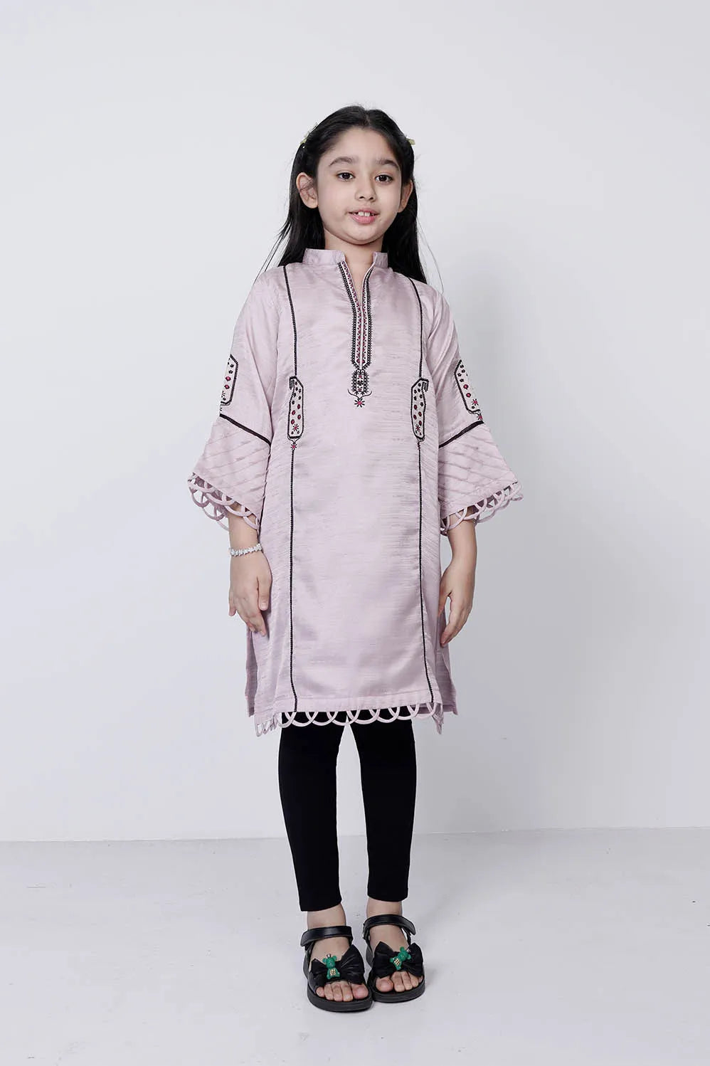 Girl's Ethnic Tops (8-13Y) (Lilac)